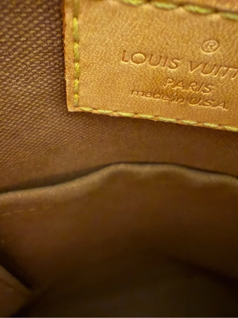 Authentic Louis Vuitton Lock It Vertical Tote Satchel